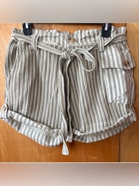 Free People one Harriet cotton shorts size xs ( s , m read)